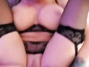 Big tits blindfolded spouse with legs tied spready cunt wide open for big penis